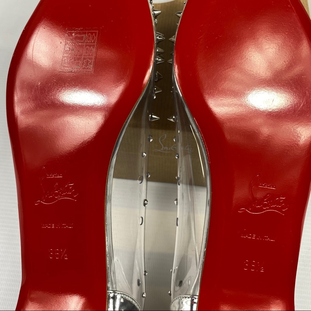 Christian Louboutin Women's Grotika Flats 38.5 NEW - Picture 7 of 16